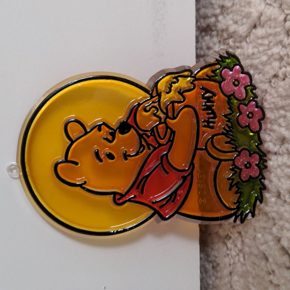 Winnie the Pooh stained glass charms set - Picture 2 of 5